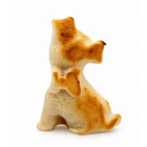 Marzipan Hund Strolchi geflämmt – Bild 2