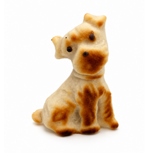 Marzipan Hund Strolchi geflämmt